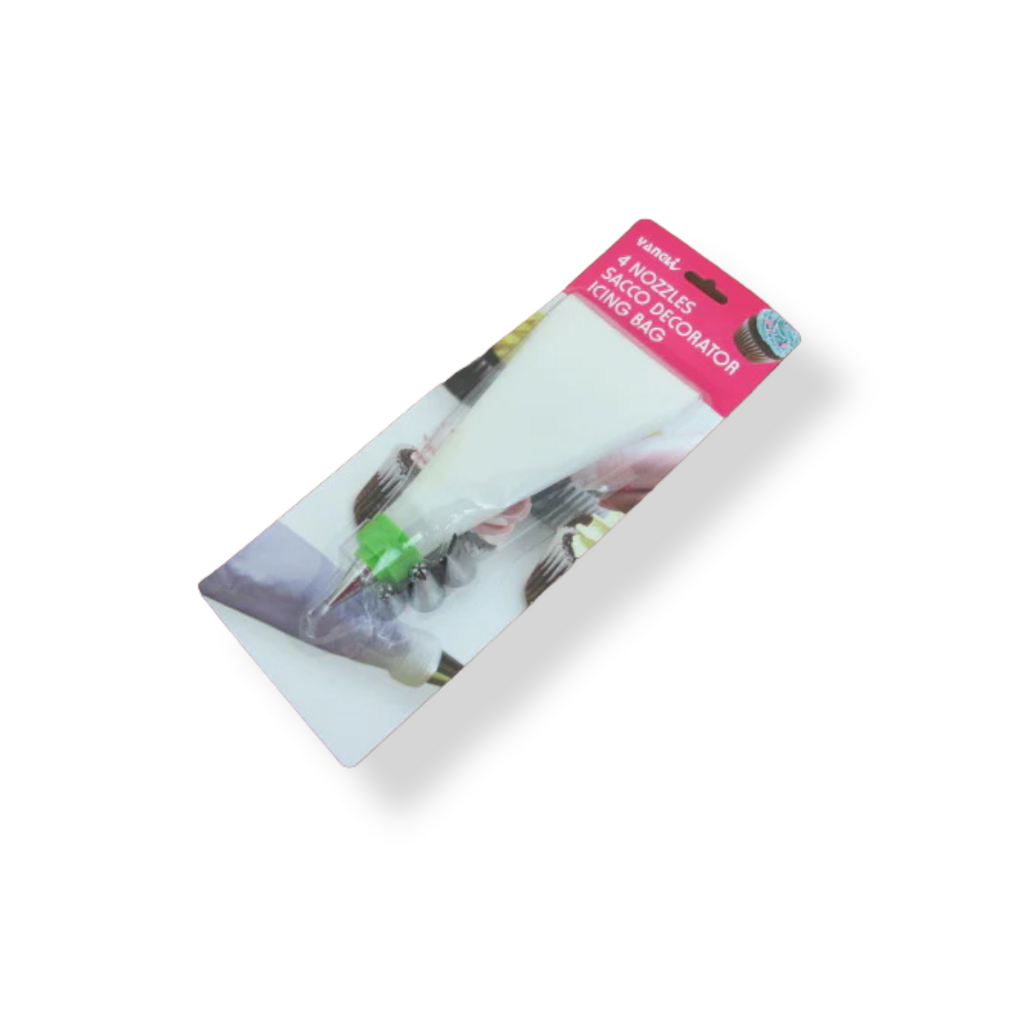 Silicon Piping Bag with 4 Tips - Lunaz Shop