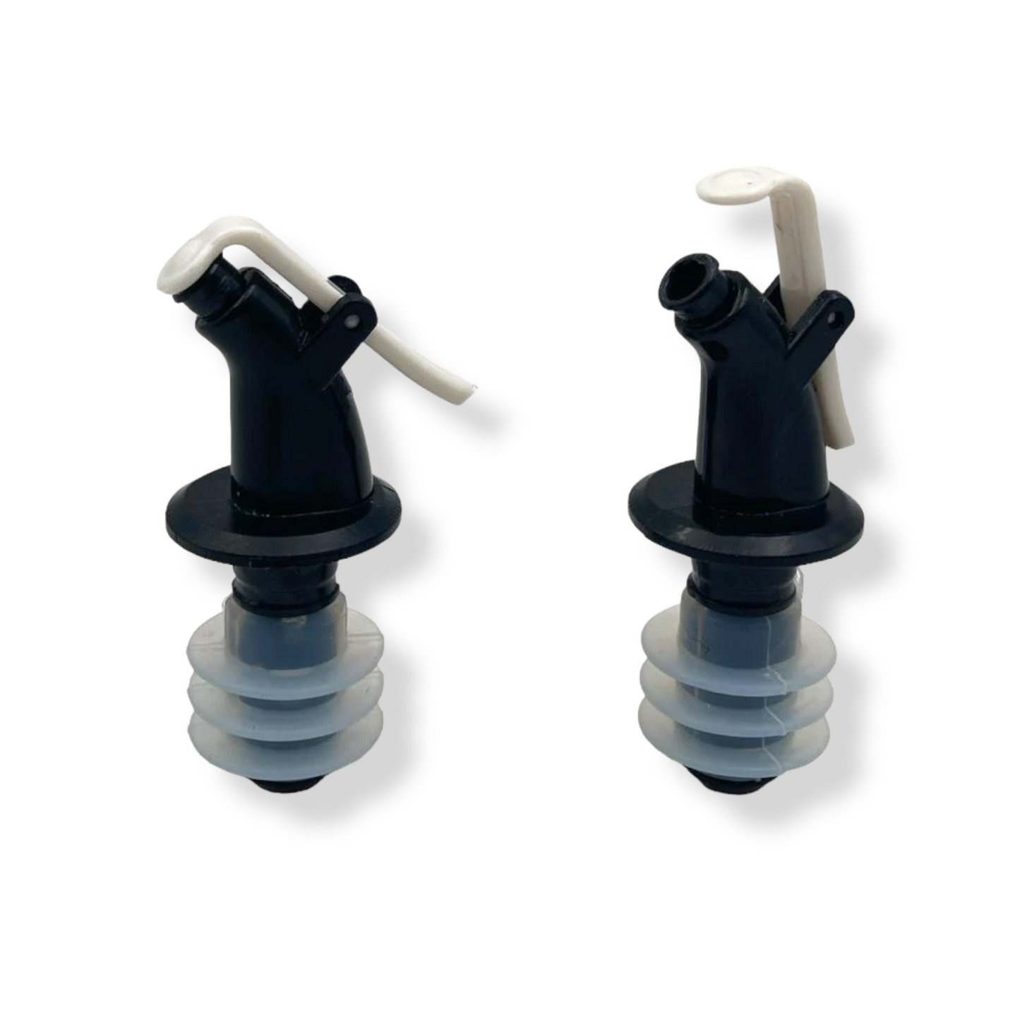 Plastic Bottle Pourer with Cover X2 - Lunaz Shop