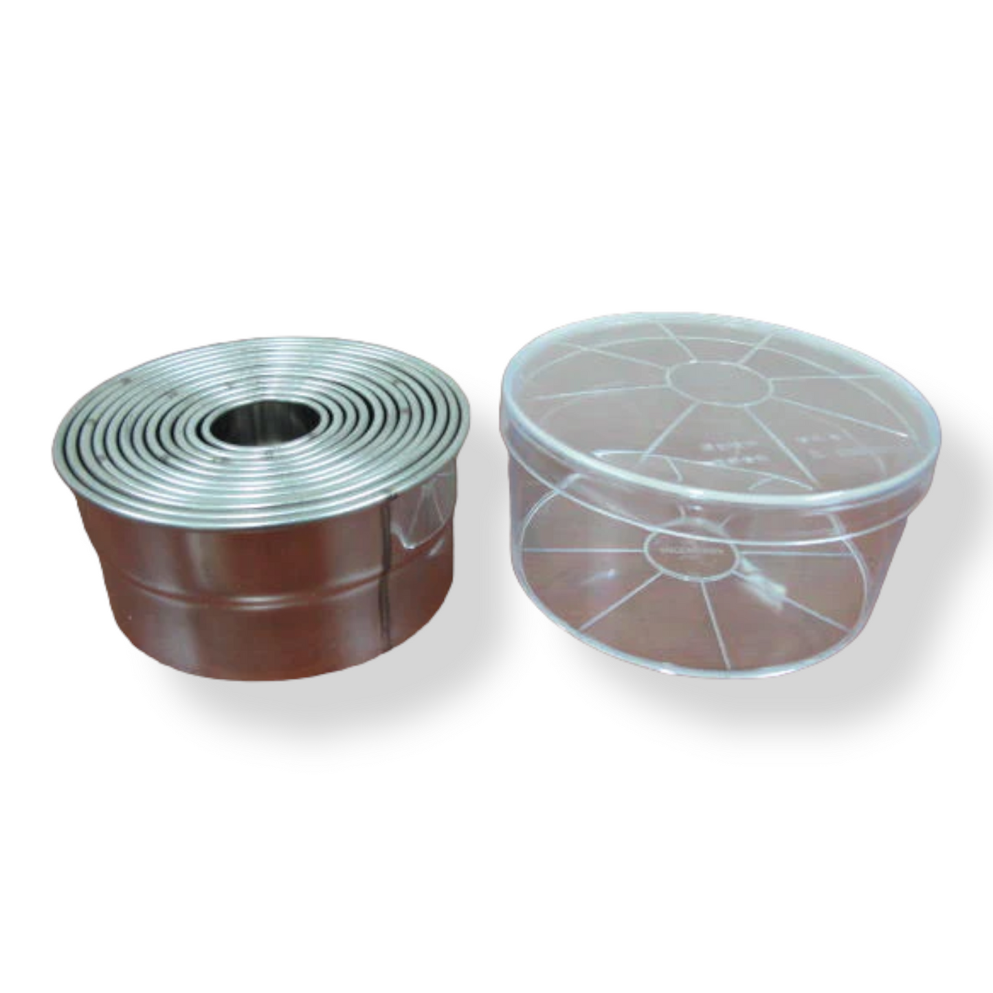 Stainless Steel Plain Round Dough Cutter - Lunaz Shop