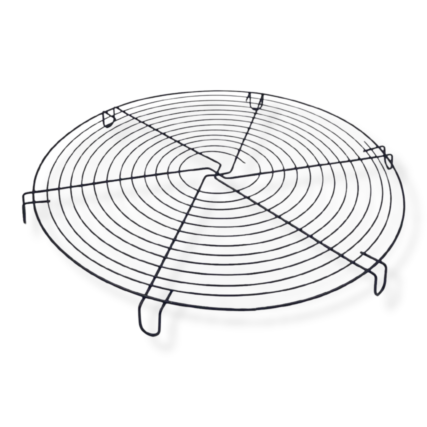 Round Black Plated Grill 30 cm - Lunaz Shop