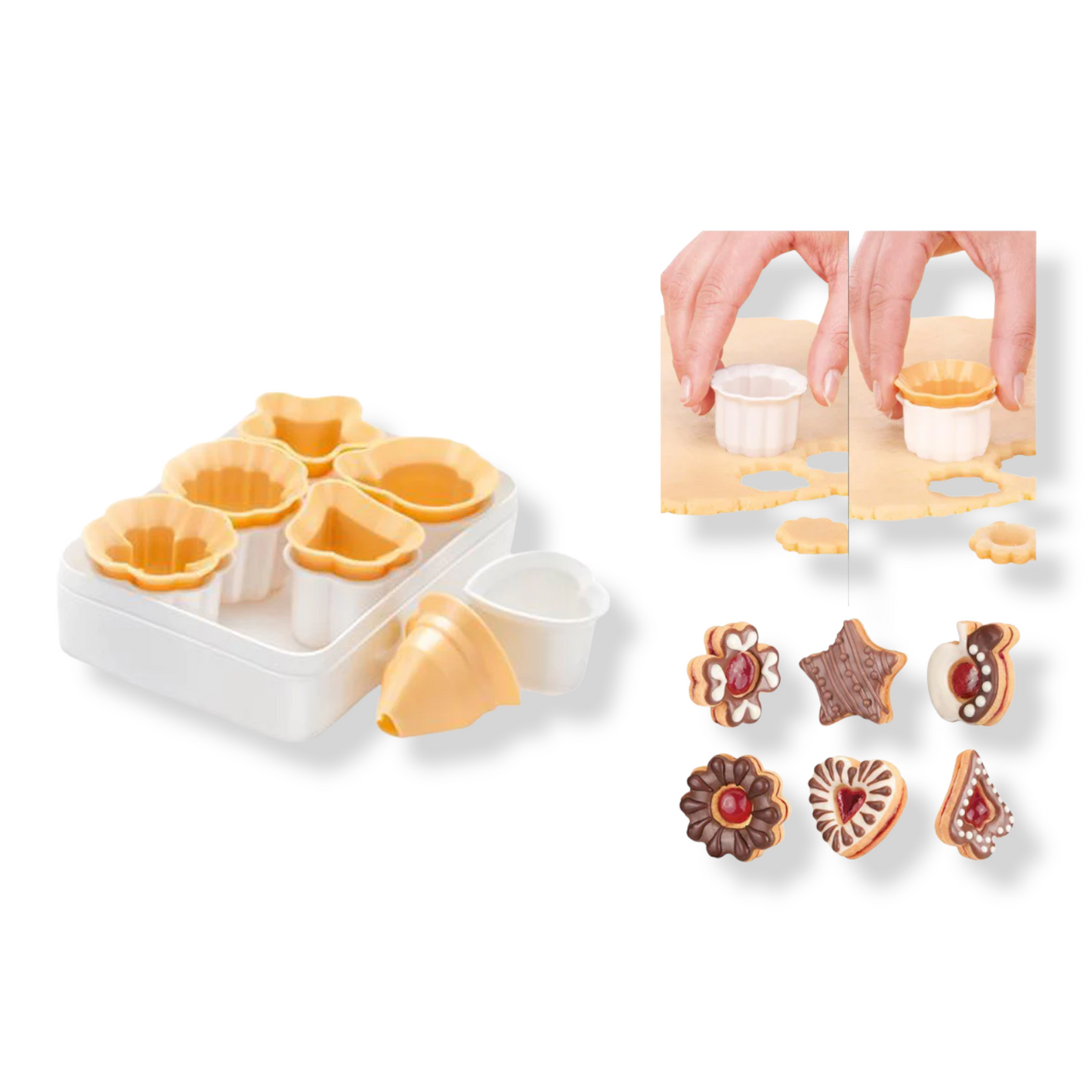 Traditional Shortbread Cutters x6 - Lunaz Shop