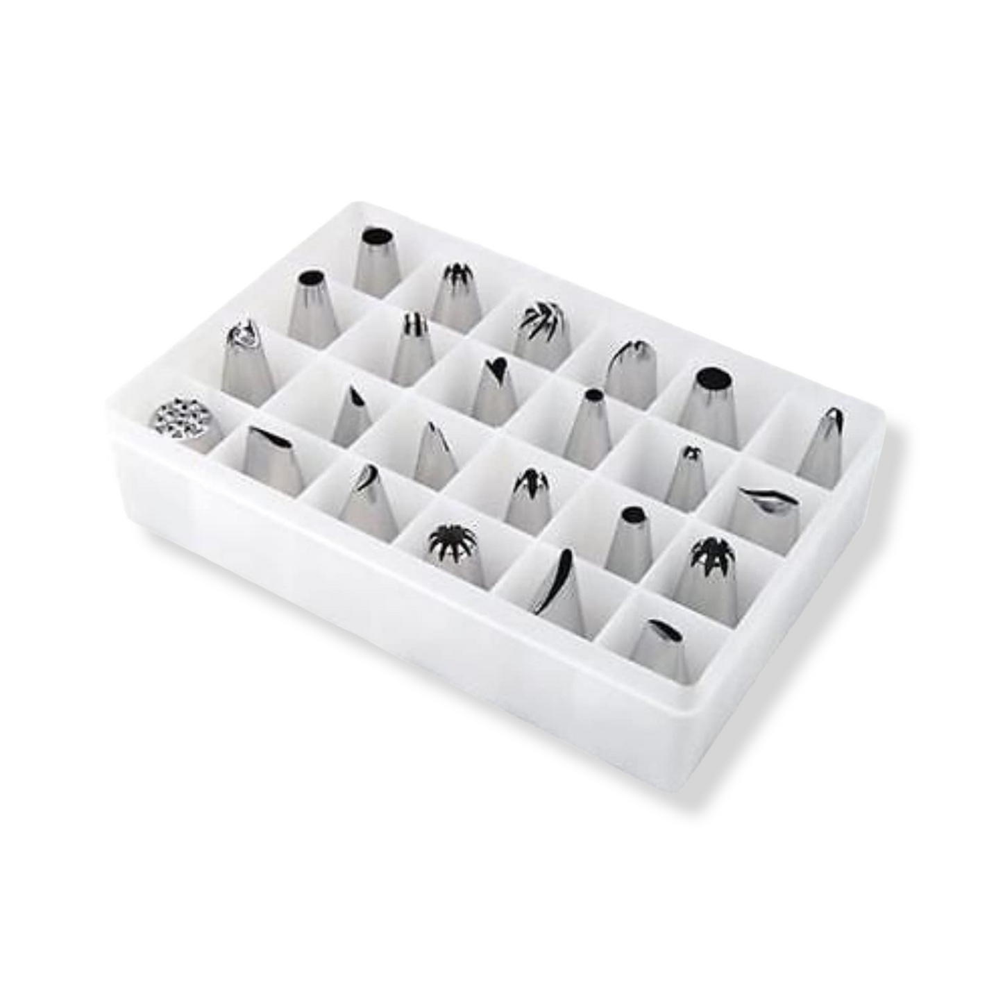 Decorating Tip Set of 24 for Piping Bags - Lunaz Shop