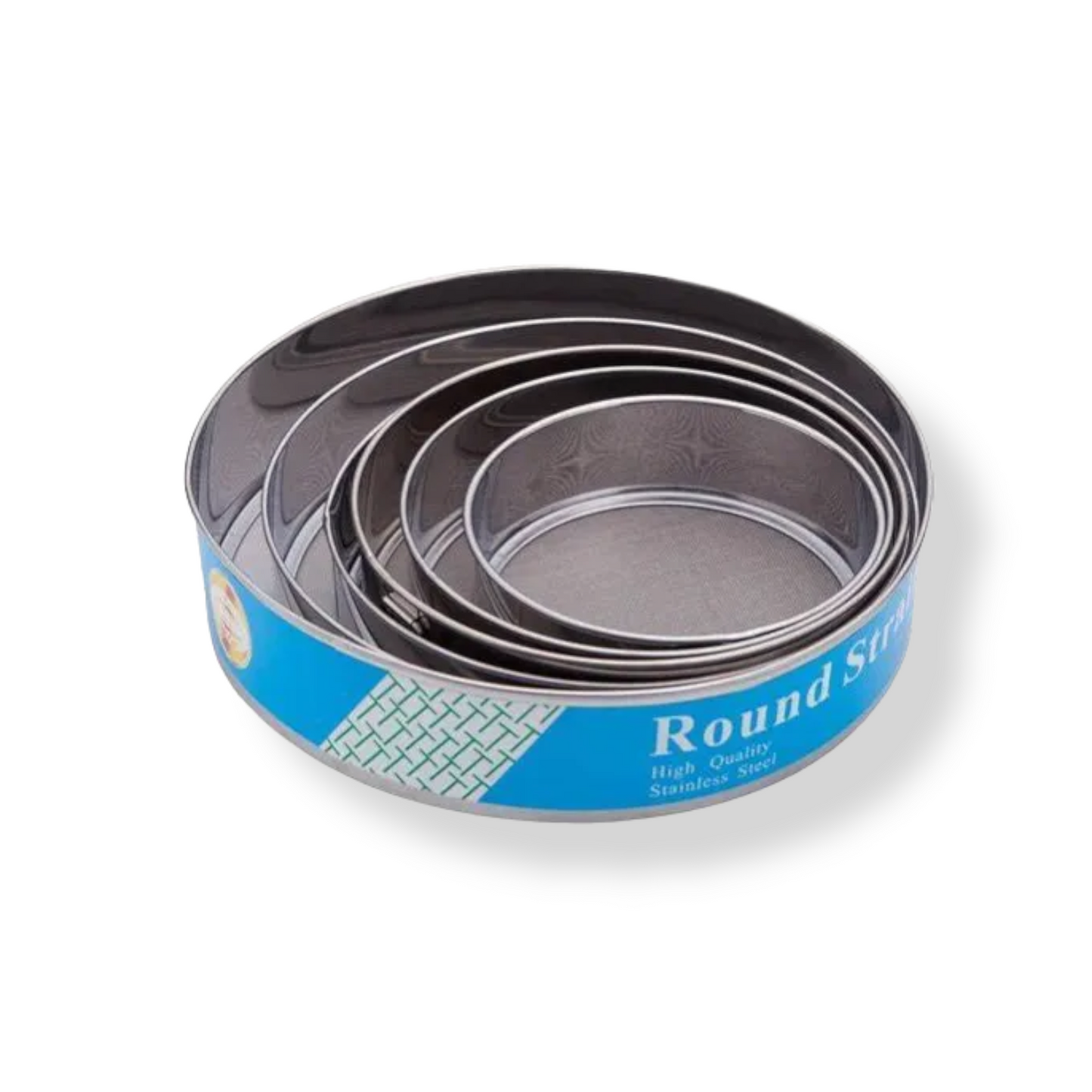 Stainless Steel Round Strainer Set - Lunaz Shop