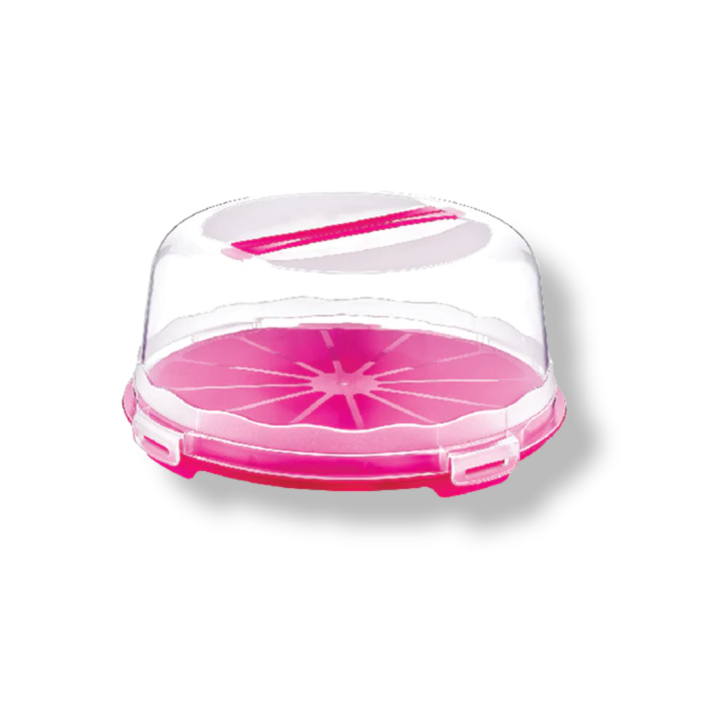 High Plastic Pastry Carrier with Lid - Lunaz Shop