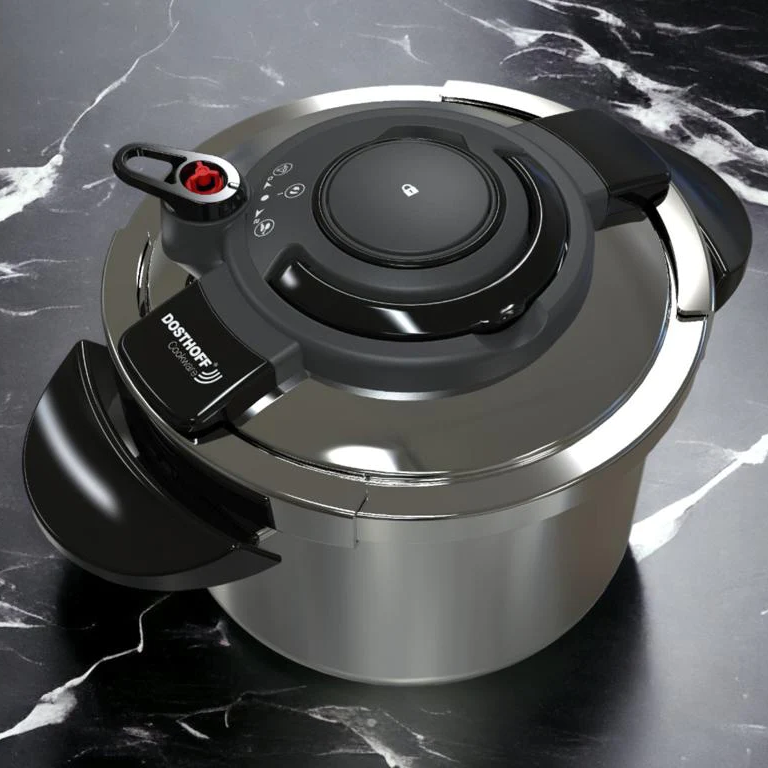 10L Dosthoff Easy Press SS 18/10 Pressure Cooker - Lunaz Shop