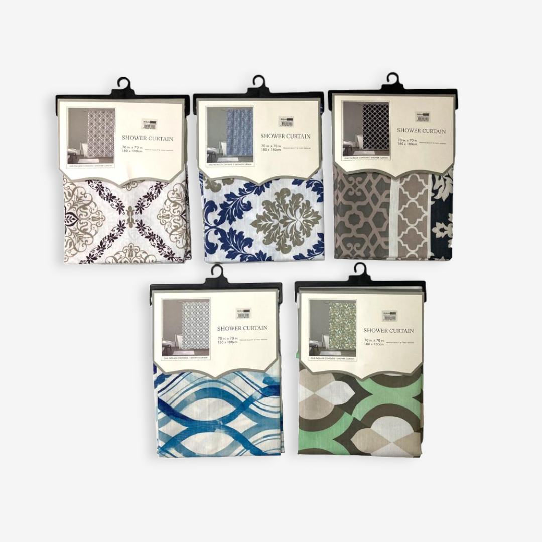 Luxury Polyester Shower Curtain - Lunaz Shop