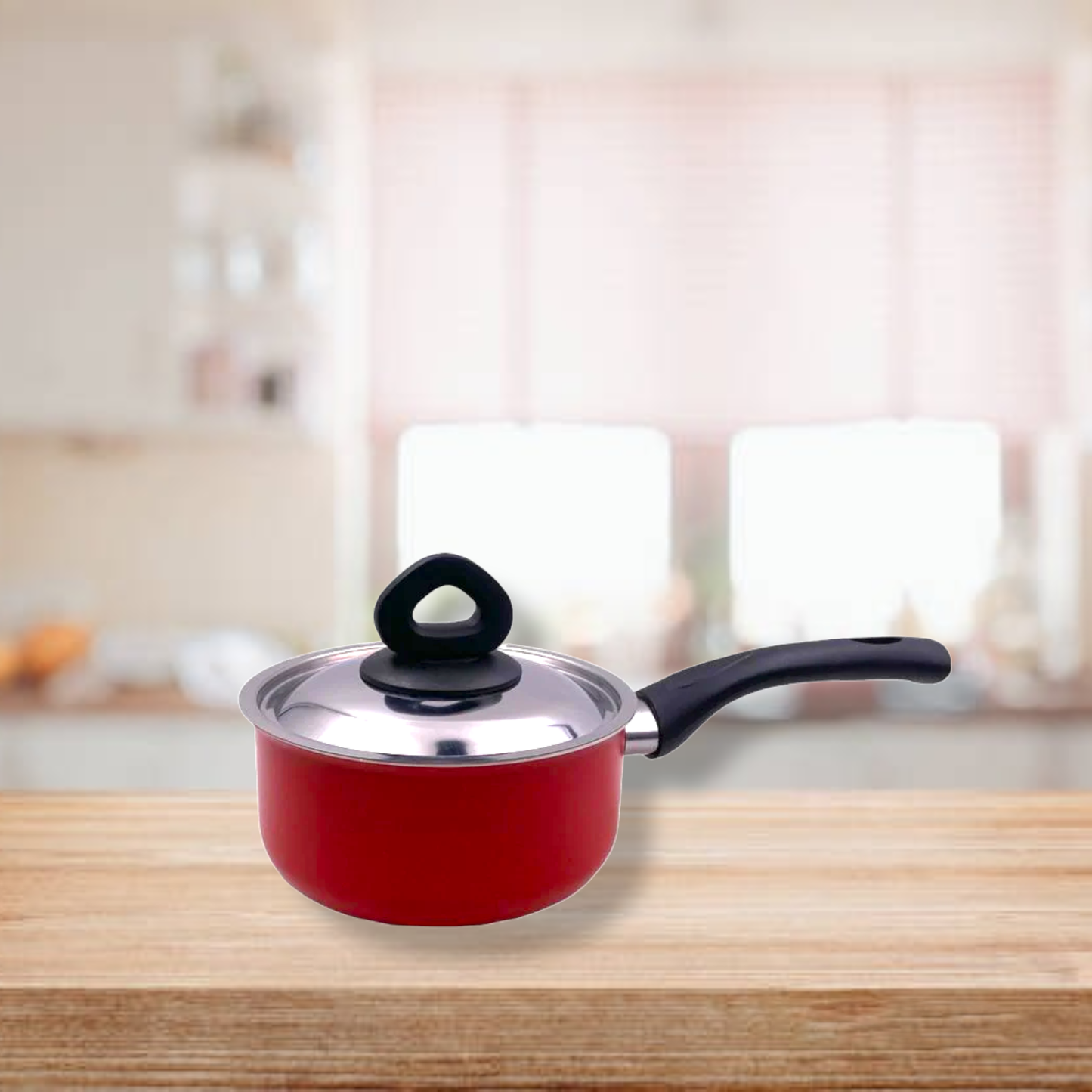 Nouval Red Sauce pan 14 cm - Lunaz Shop