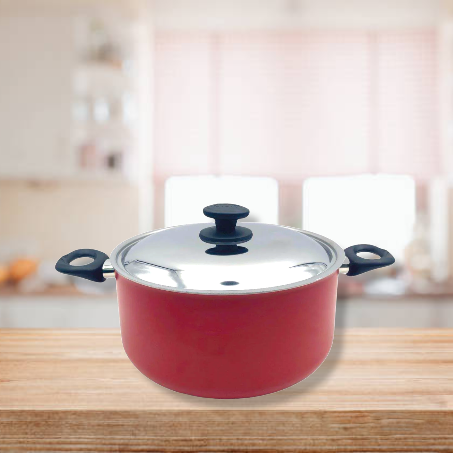 Nouval Casserole Red - Different Sizes Available - Lunaz Shop