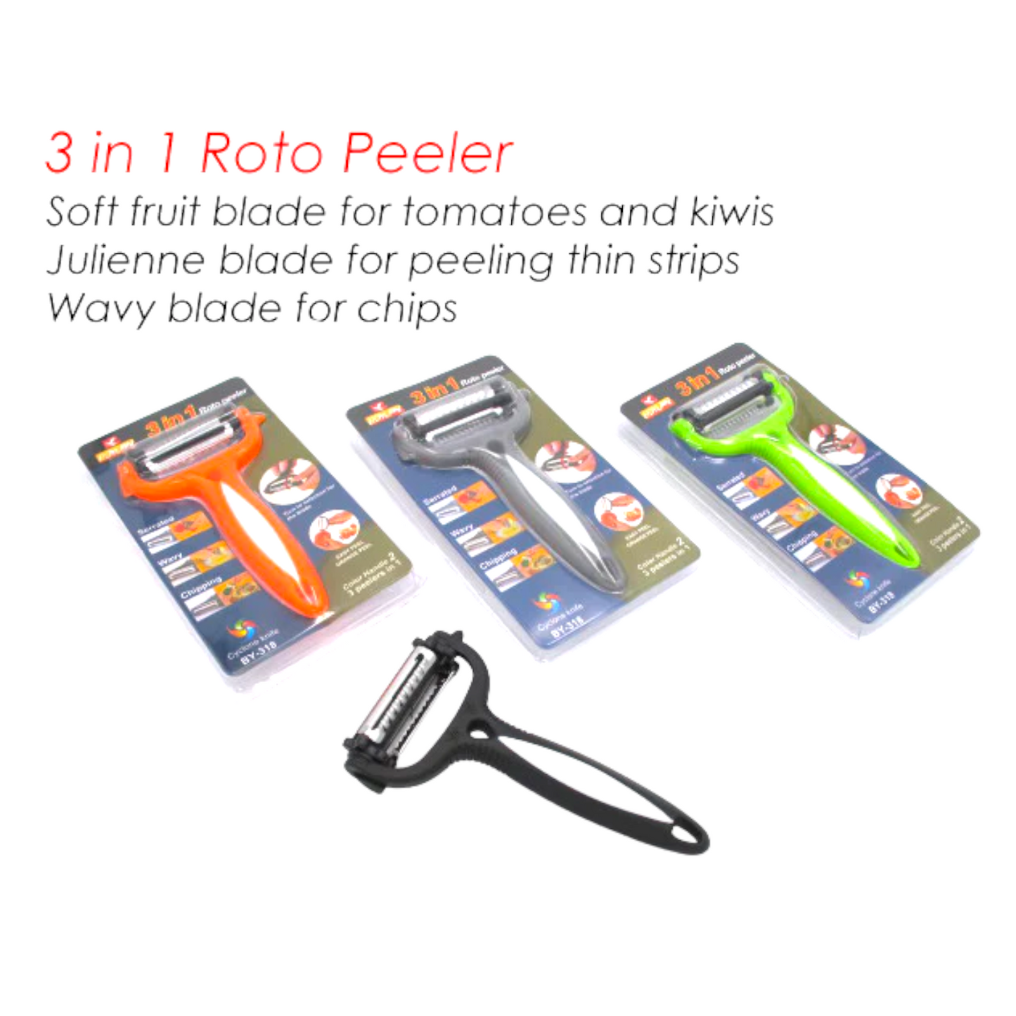 3 in 1 Roto Peeler - Lunaz Shop