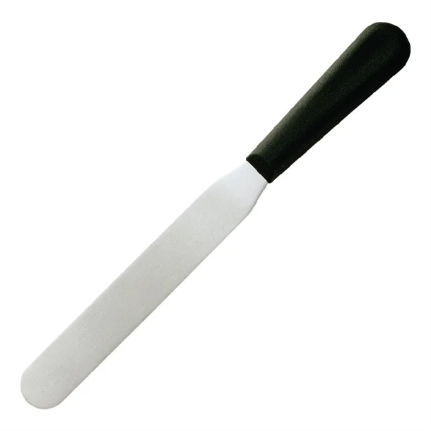 Long Straight Spatula with Black Handle - Lunaz Shop