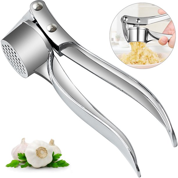 Stainless Garlic press - Lunaz Shop