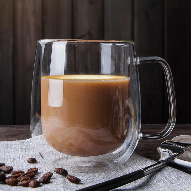 Double Wall Glass Mug - Lunaz Shop