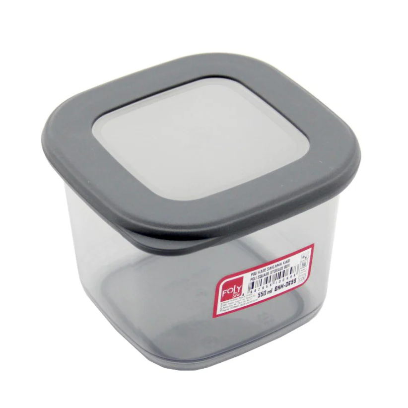 550 ml Poli Square Storage Box - Lunaz Shop