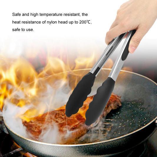 Stainless Steel Non Stick Tong 30 cm - Lunaz Shop