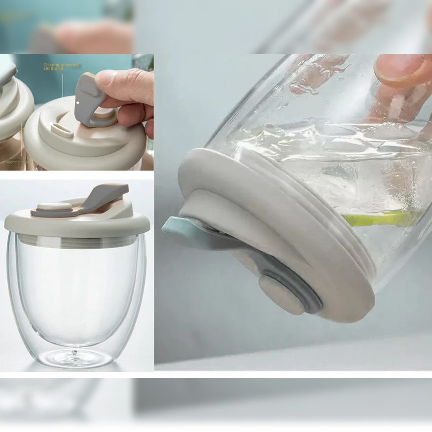 Double Wall Glass Cup - Lunaz Shop