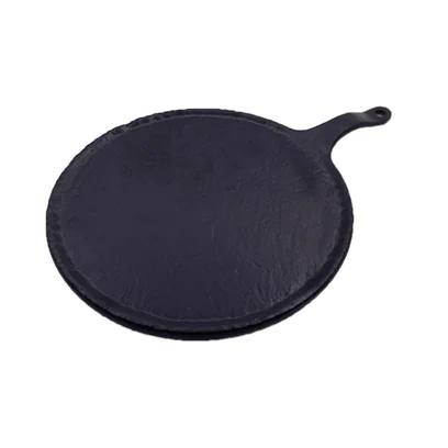 Round Plate with Handle 27 cm - Lunaz Shop
