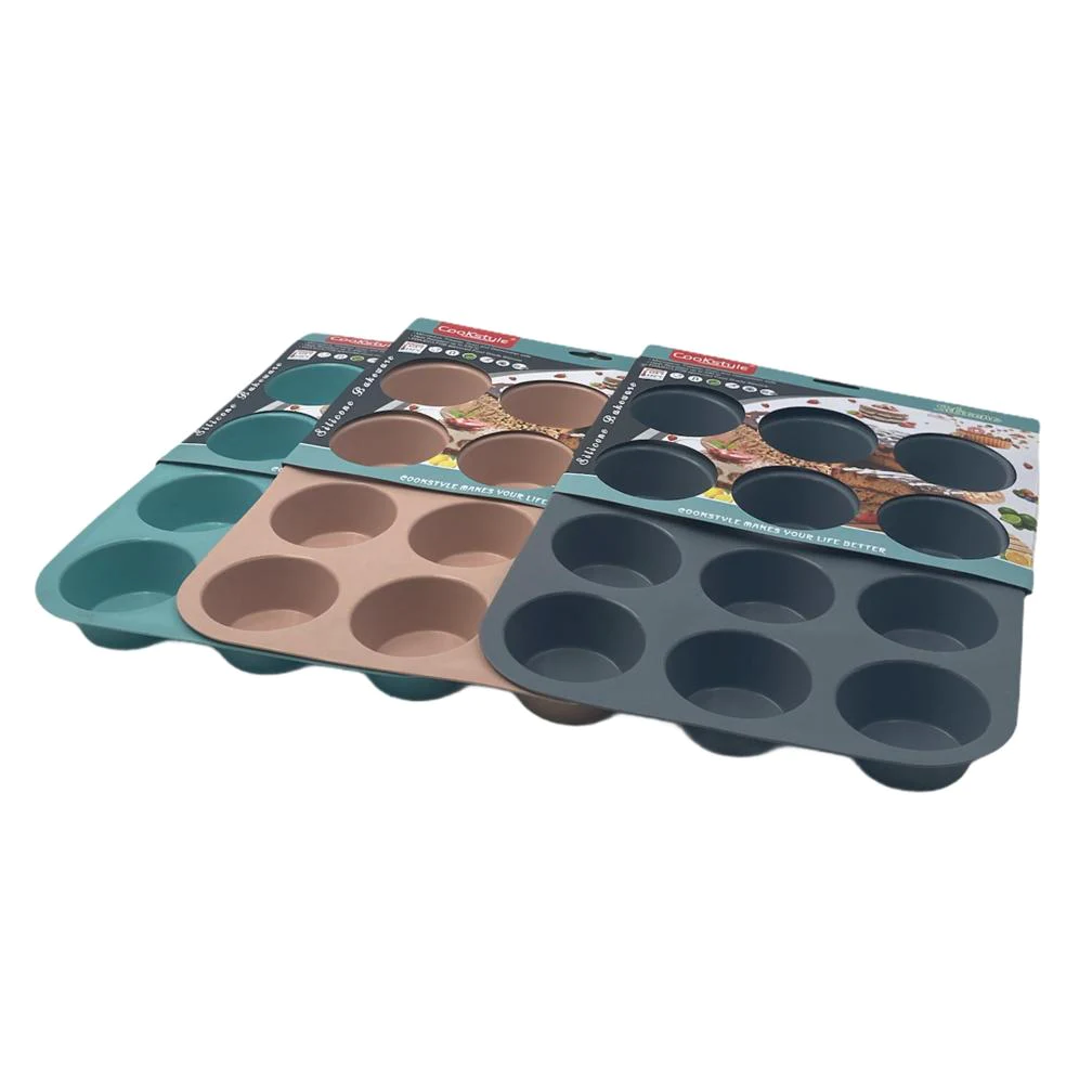 12 Cup Silicone Muffin Mold - Lunaz Shop