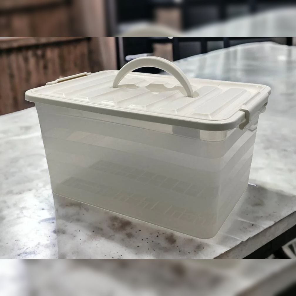 16 Lt Goldbox Multipurpose Locked Storage Box w Handle - Lunaz Shop