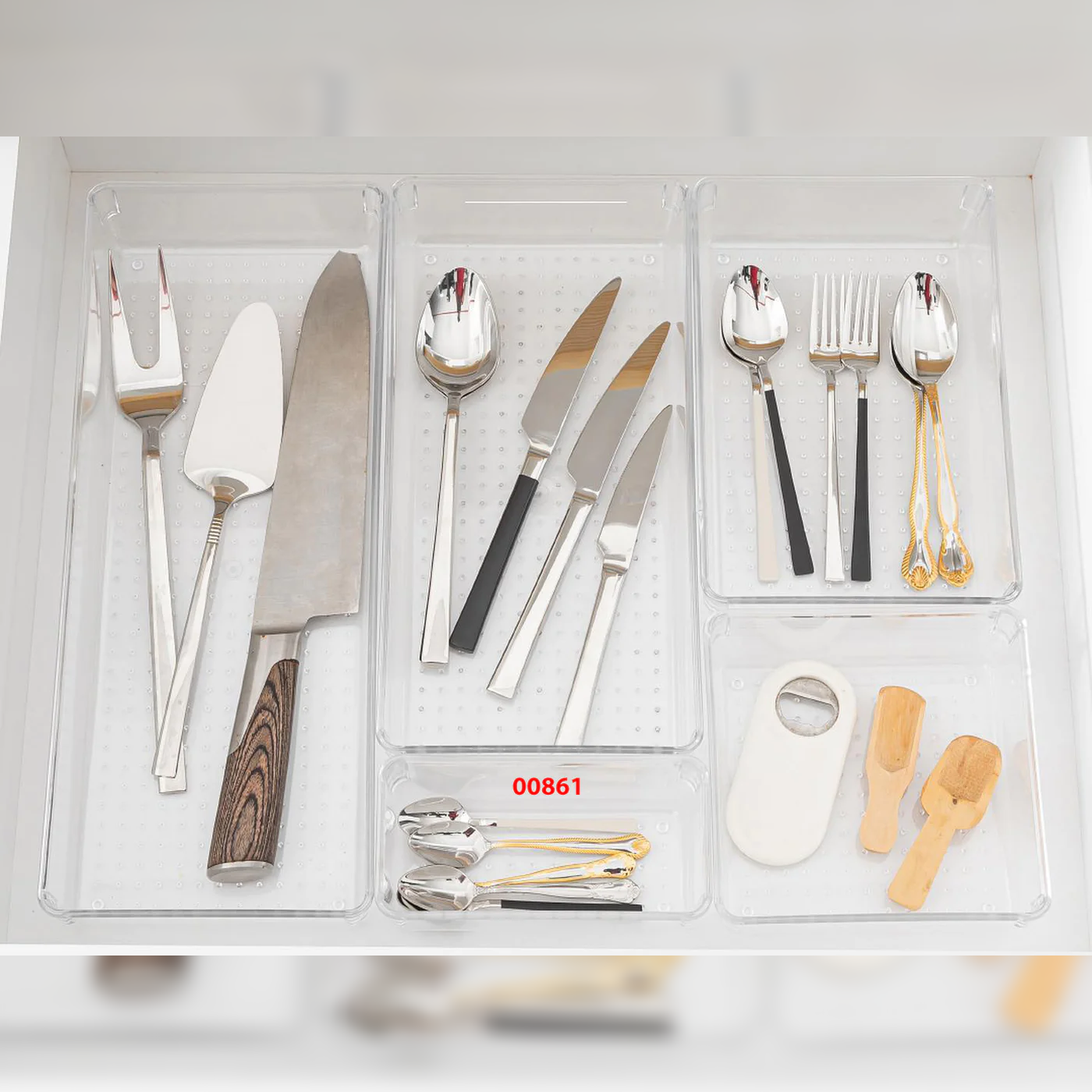 Ultra Clear Punto Modular Drawer Organizer 15x7.5x5.5 cm - Lunaz Shop