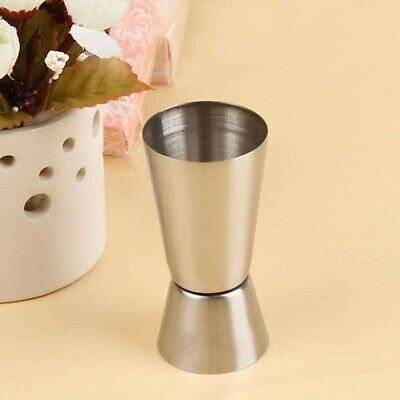 Stainless Steel 18/8 Measuring Double Cup - Lunaz Shop