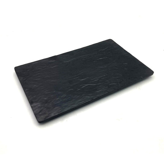 Melamine Flat Display Plate Granite Design 30.5 cm