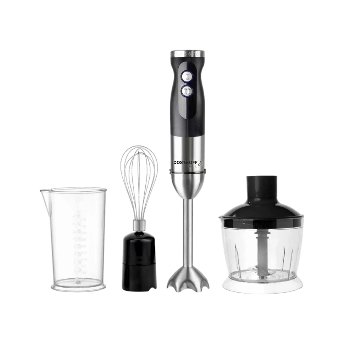 Dosthoff 4 in 1 Hand Blender 1000W with Full SS Muddler
