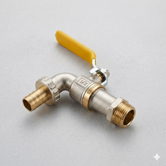 1/2" Espania Outdoor Garden Faucet Valve