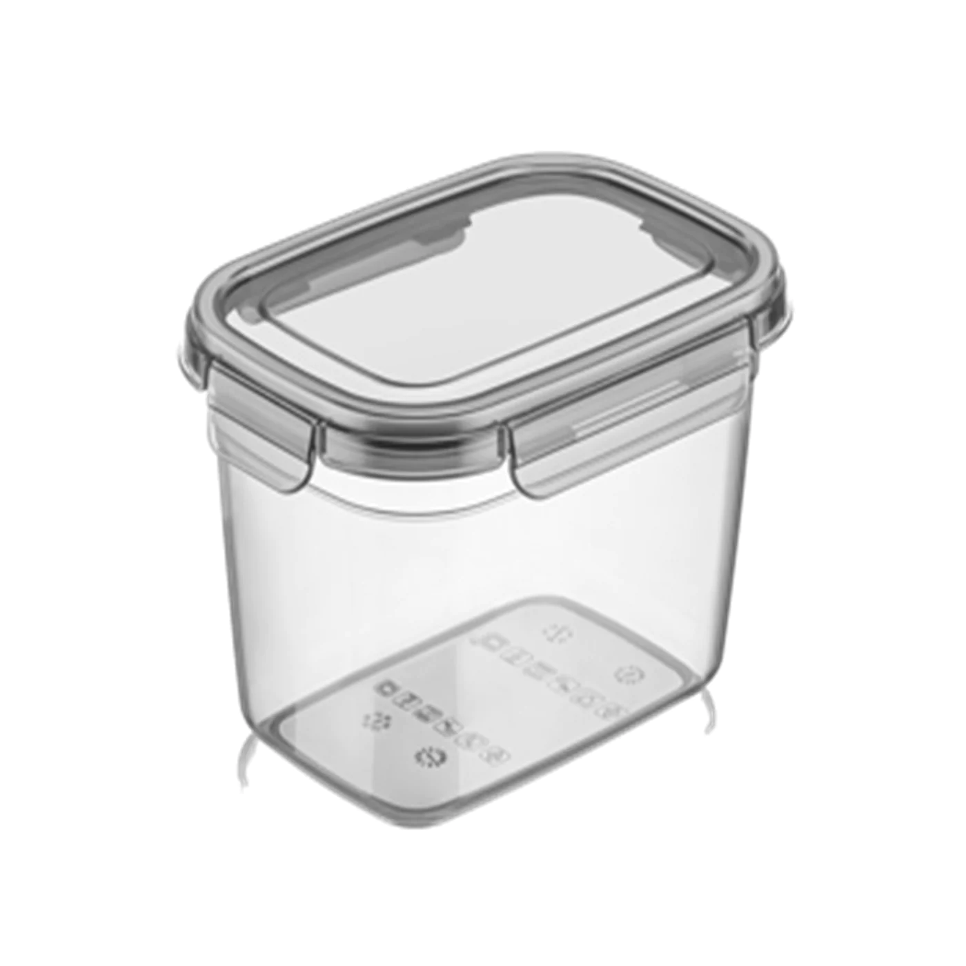 1300 ml Tesny Food Storage Box with Lock Cover