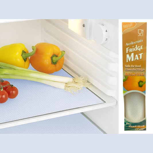 Antibacterial Transparent Fridge Mat 33 x 152 cm