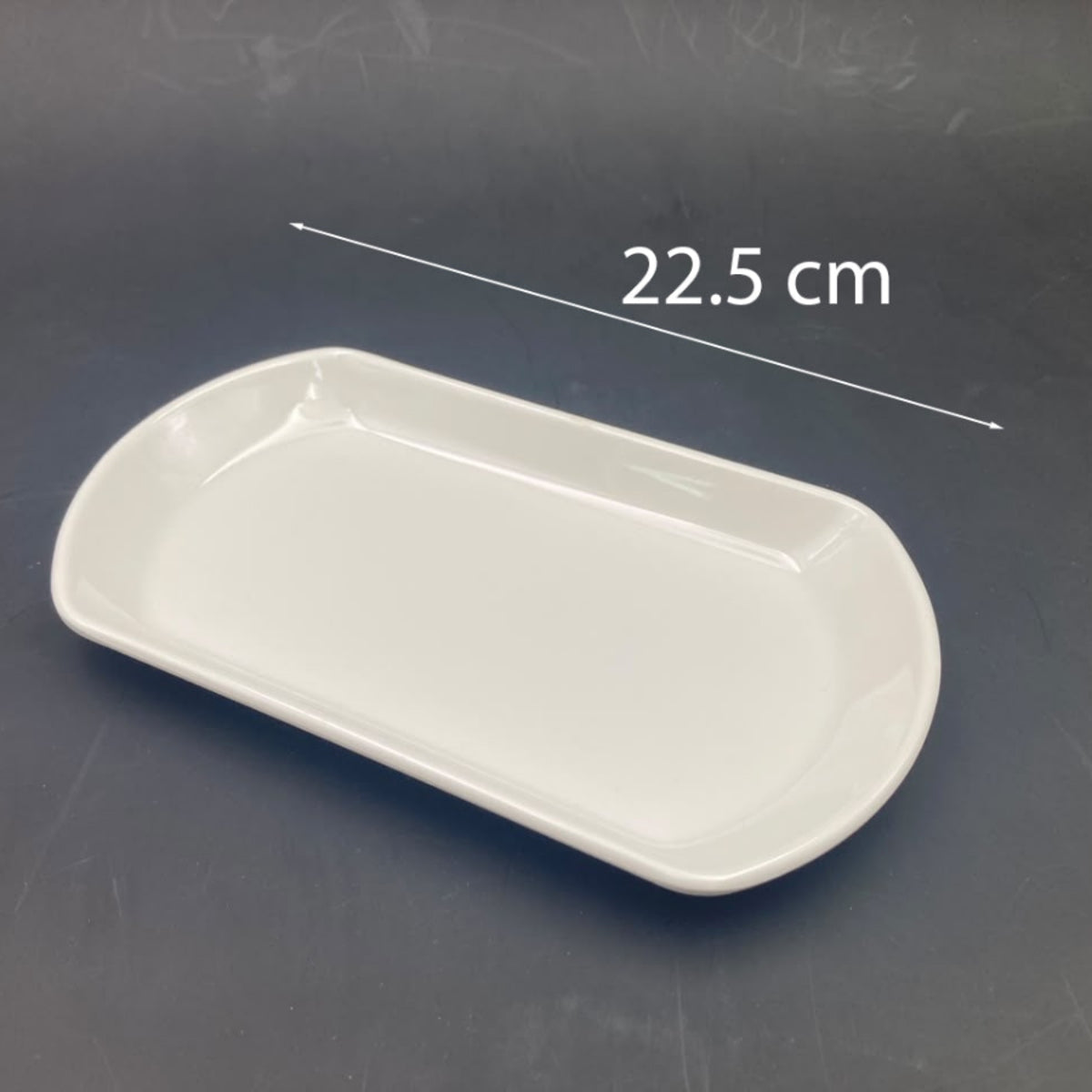 Melamine Oval Plate 22.5 cm