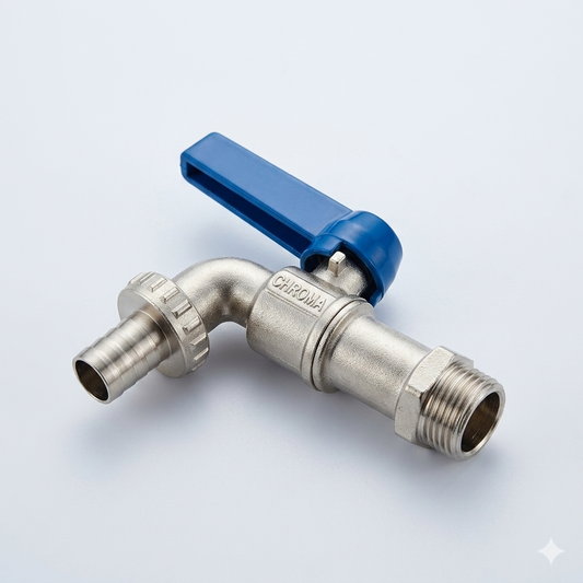 1/2" Chroma Outdoor Garden Faucet Valve