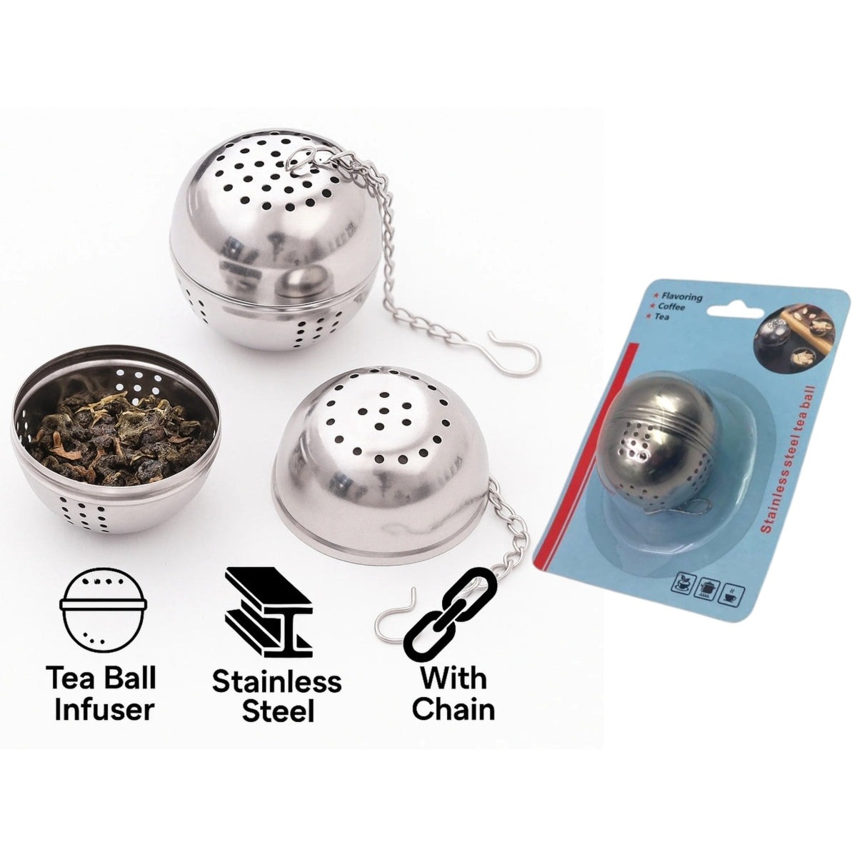 Stainless Steel Tea Ball 4 cm