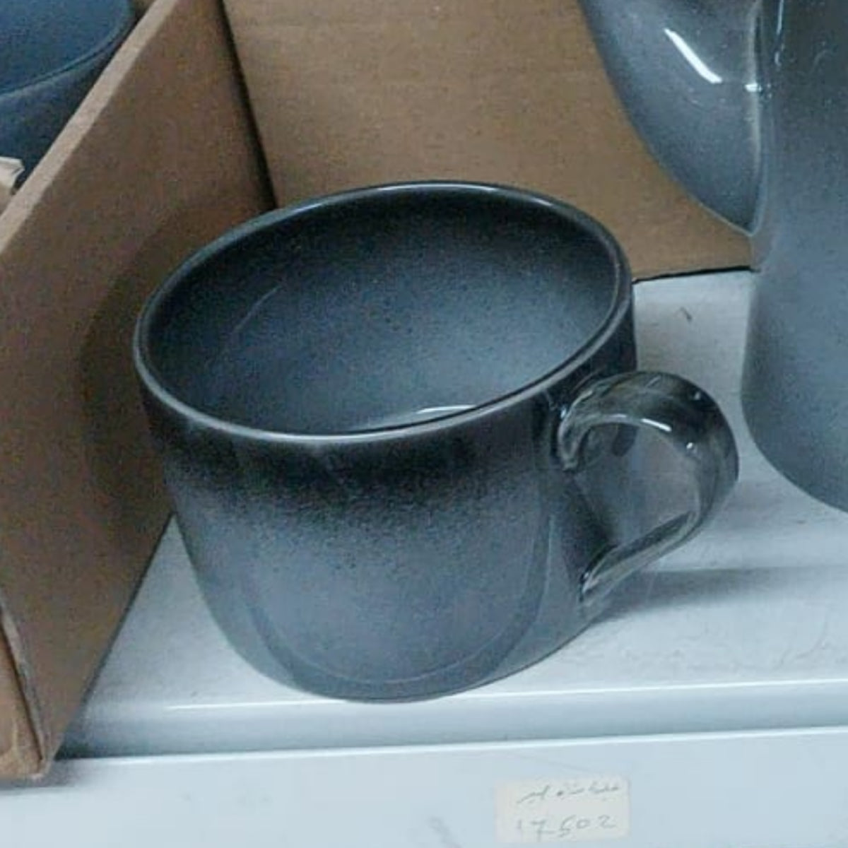 Dosthoff Gray Glazed Large Mug 500 ml