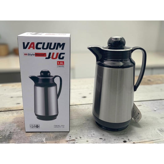 Stainless Steel Carafe with Top Push Button