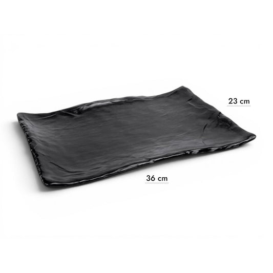 Large Melamine Rectangular Flat Dish