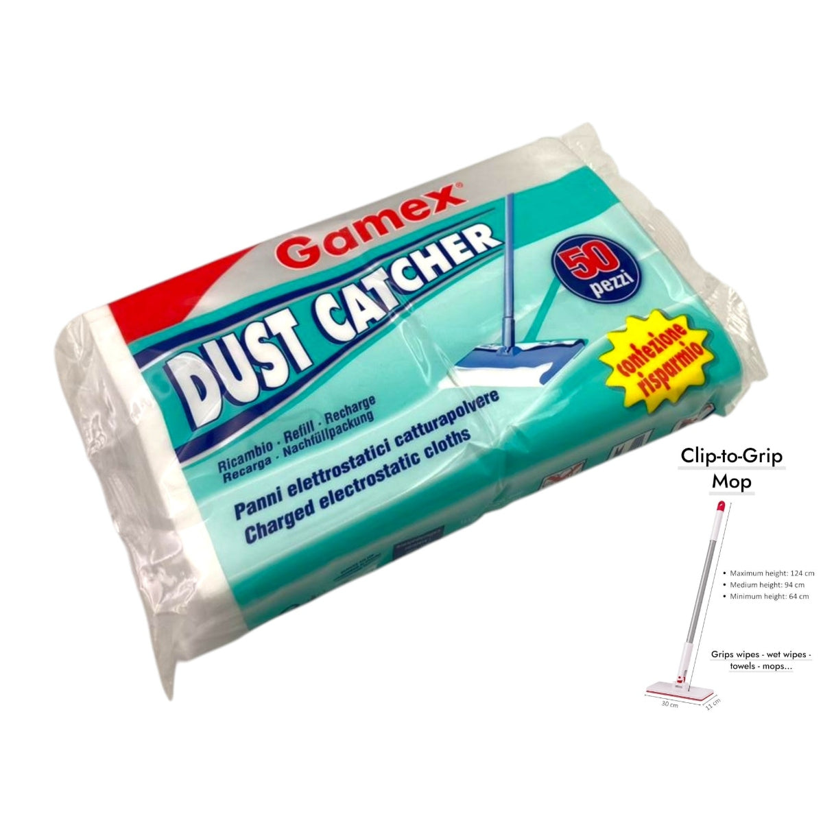 Gamex Dust Catcher 29x22.5 cm X50 Pieces