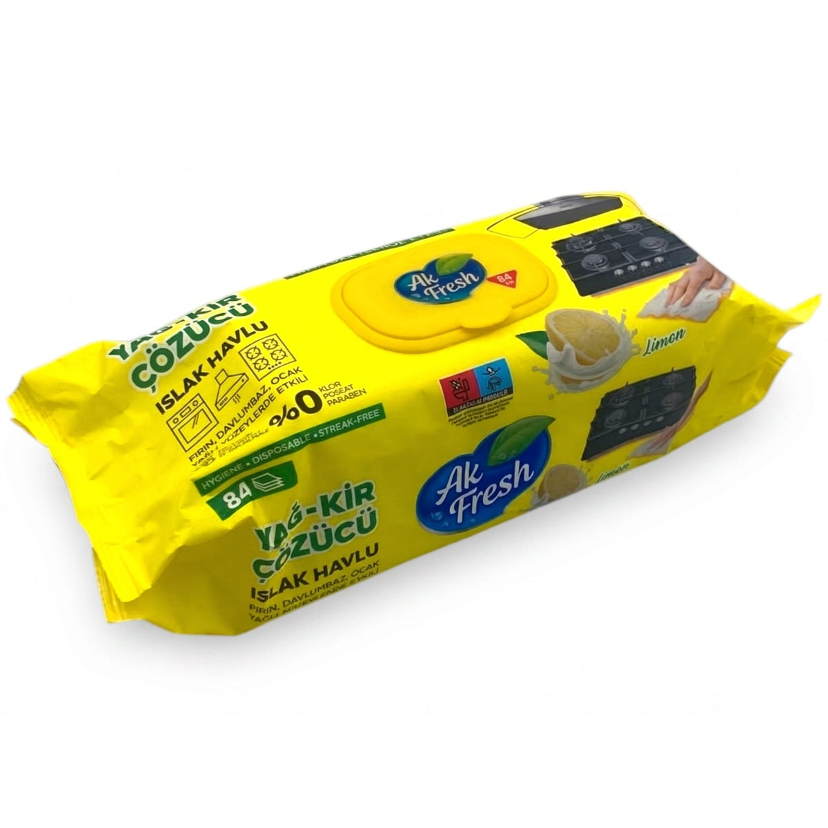 Heavy-duty Grease & Grime Remover Towel 25x20 cm - 84 p