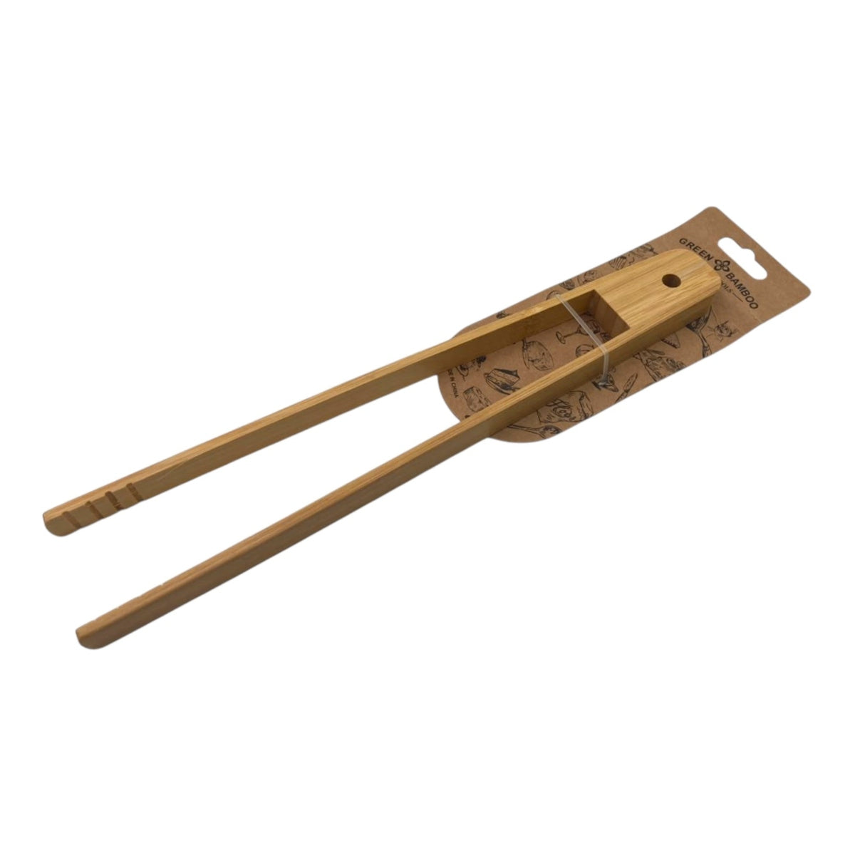 Bamboo Kitchen Food Tong