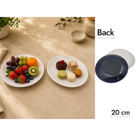 Melamine Dessert Plate X6