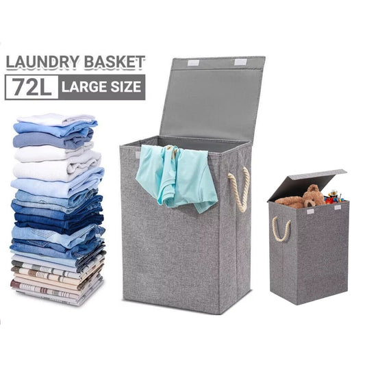 Thick Fabric Laundry Bag with Rope Handles