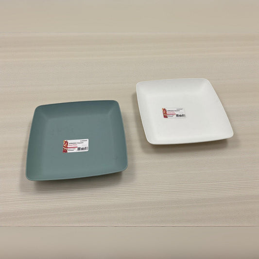 Armada Square deep Plastic Plate 18.5 cm