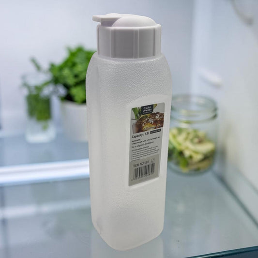 BPA free Plastic Water Bottle 1.3L Frosted Design
