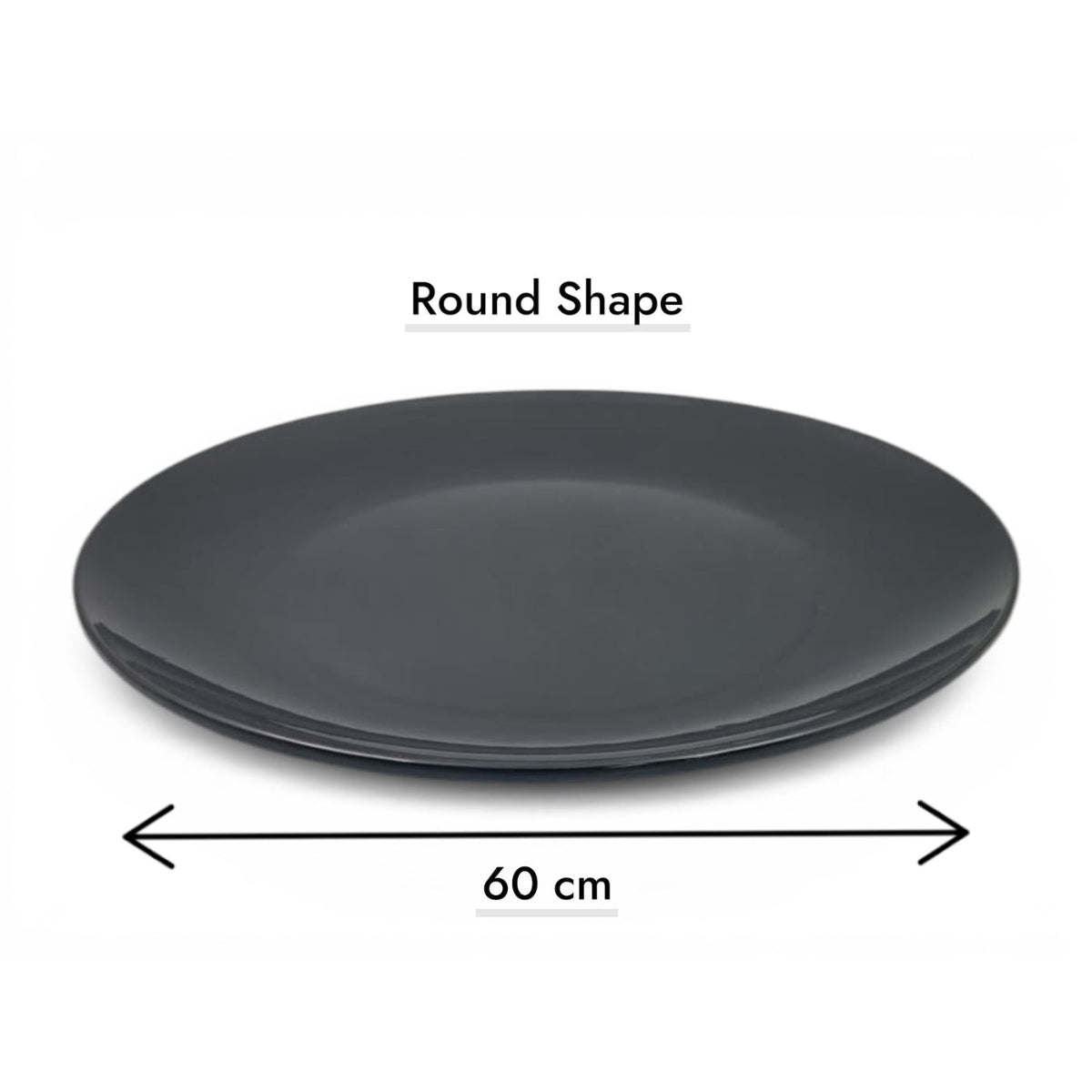 Melamine Big Round Dish 60.5 cm