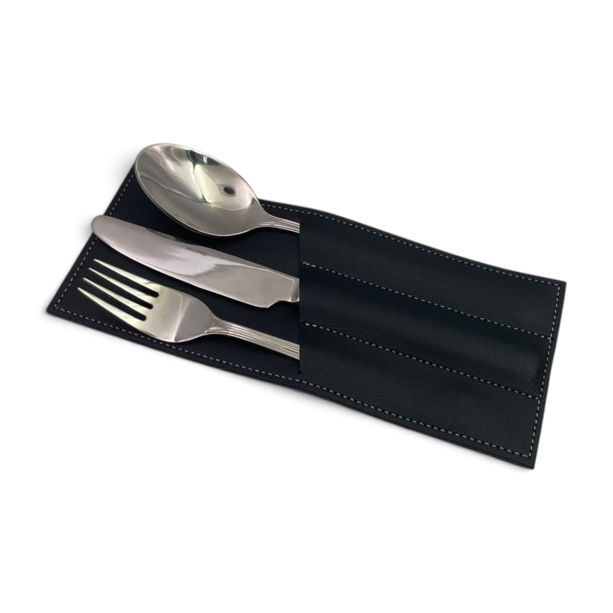 High Quality Leather Cutlery Pouch