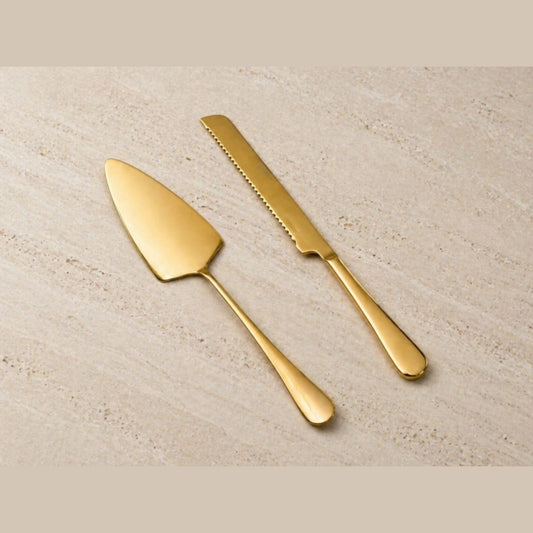 Dosthoff Golden SS Cake Serving Set