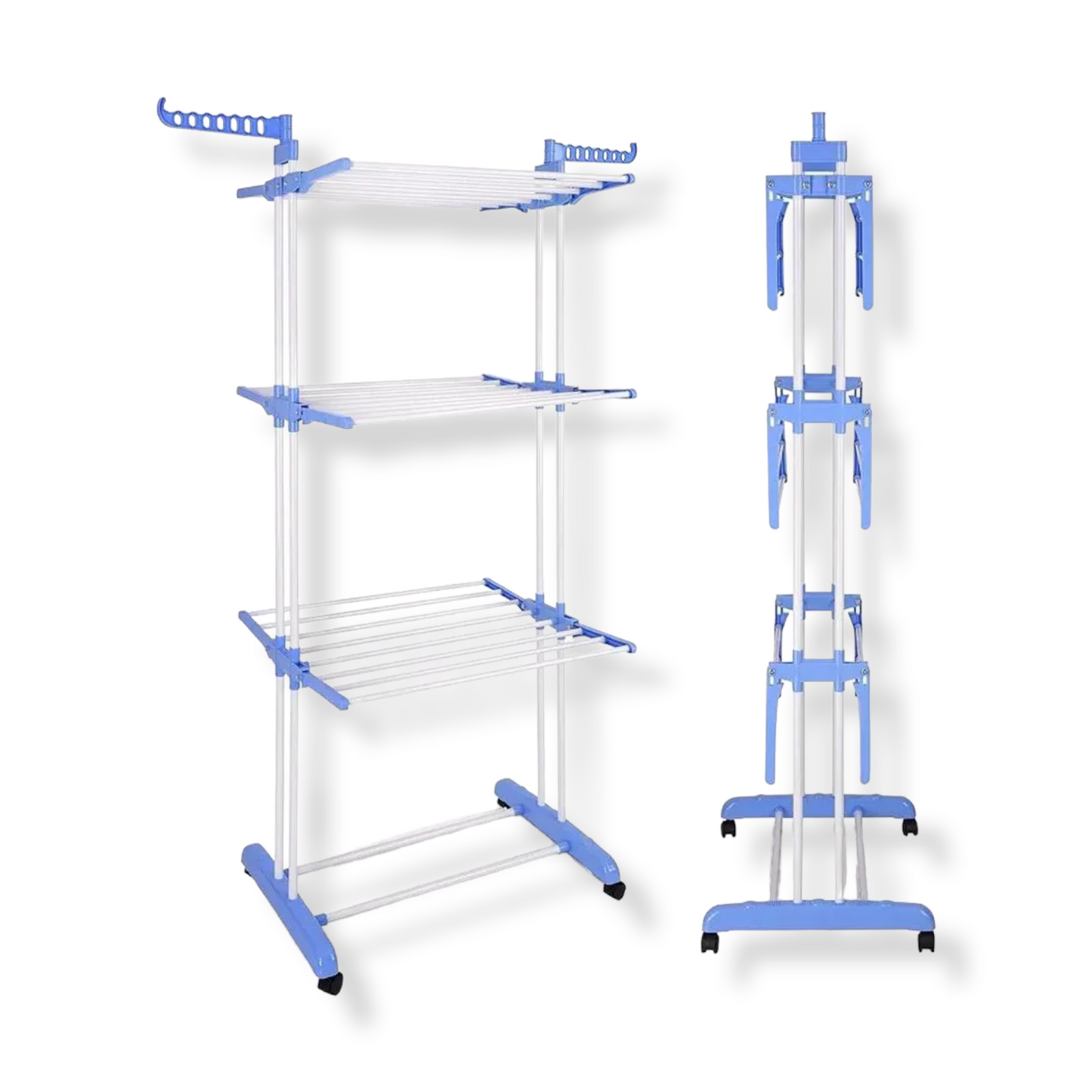 3 Layered Cloth Dryer with Wheels