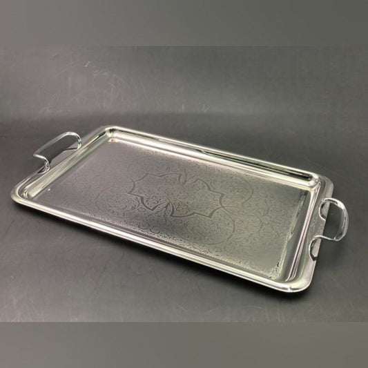 Dosthoff Elegance Engr Serving Tray Prem SS 18/10 50 cm