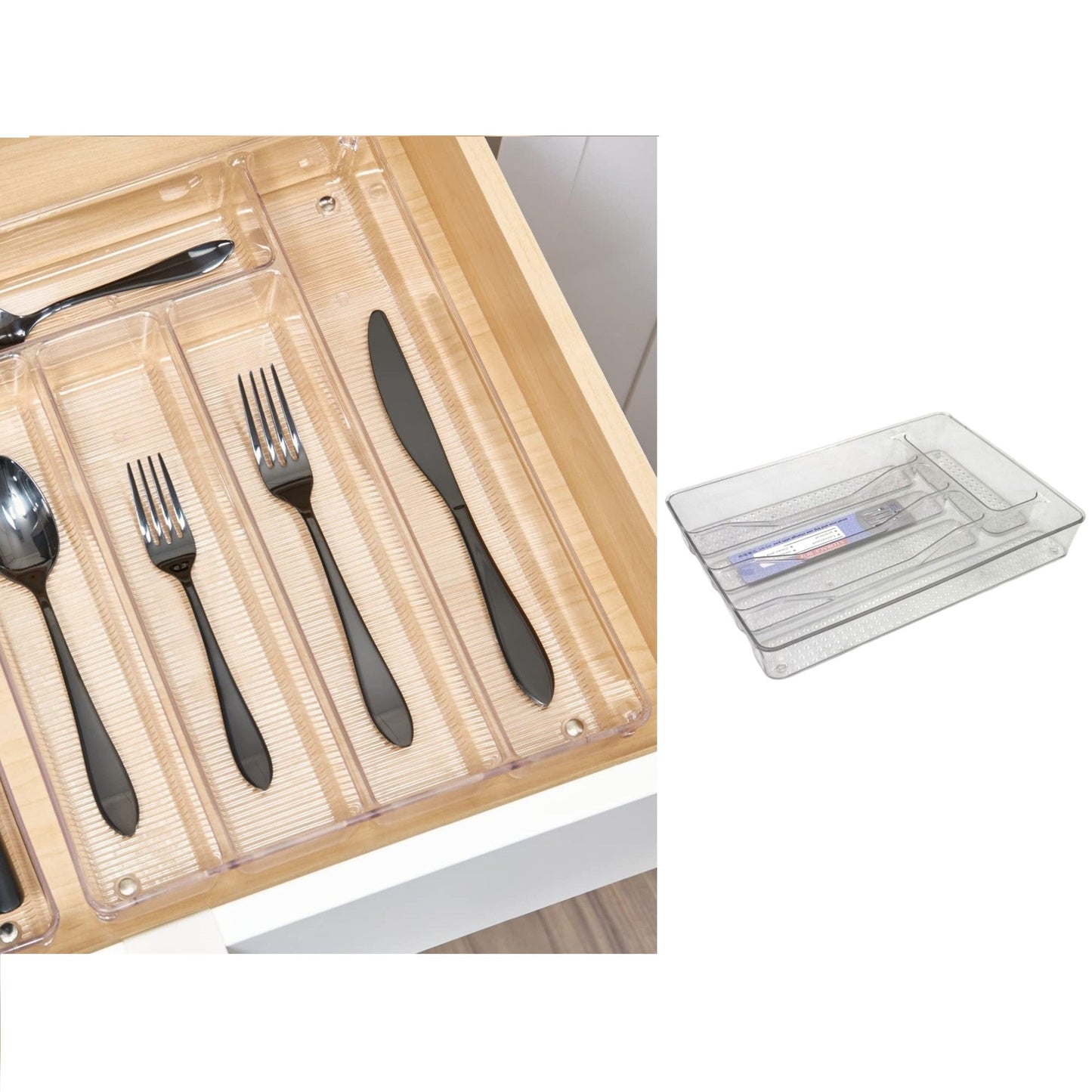 Utensil and Cutlery Drawer Organizer 5 Comp