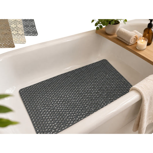 PVC Non Slip Protection Bath Mat 69x38 cm