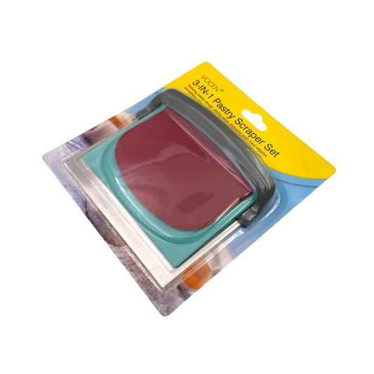 3-IN-1 Pastry Scraper Set